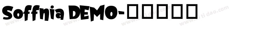 Soffnia DEMO字体转换